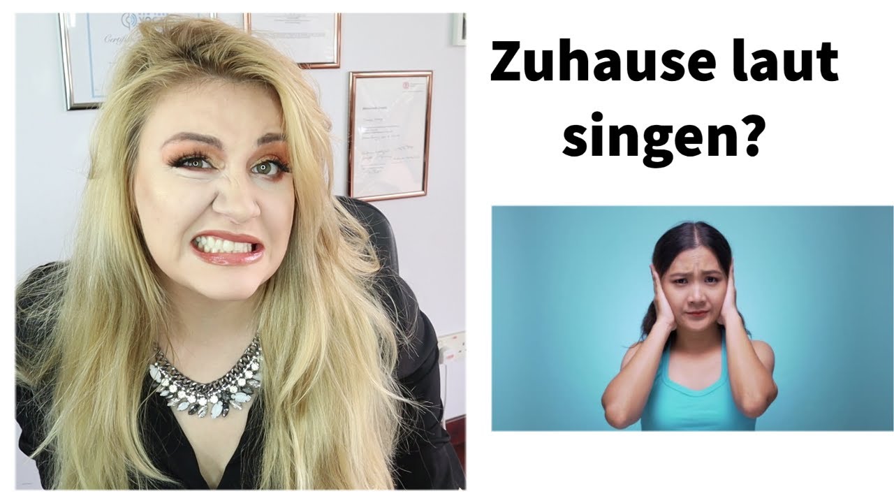 So singst du LEISE ZUHAUSE