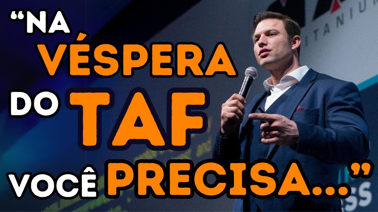 PAULO MUZY revela o que fazer ANTES de um TAF!