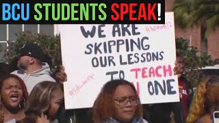 Students Speak Out: Bethune-Cookman Community Protests Ed Reed's Firing and Poor Living Standards