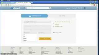 Si te regjistrohemi ne 4shared.com | How To Register To 4shared.com