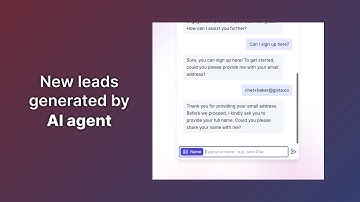 Convert your website visitors with AI Sales Agent