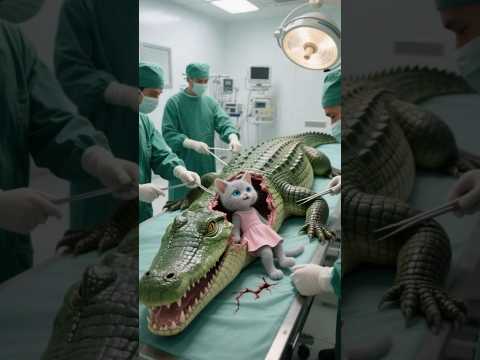 The crocodile ate