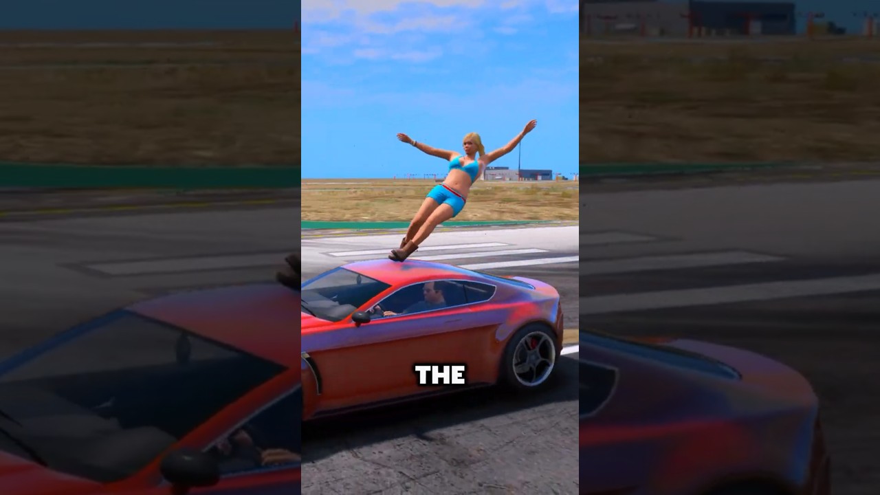 Can NPCs STAND ON Moving CARS in GTA Games?