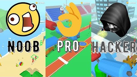 Flip Jump Stack! - NOOB vs PRO vs HACKER