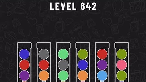 Ball Sort Puzzle Level 642 #ballsortpuzzle #ballsortpuzzlegameplay #puzzlegame #mobilegames