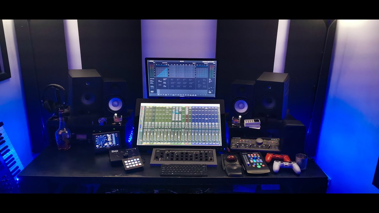 2021 Home Studio Setup Tour - YouTube