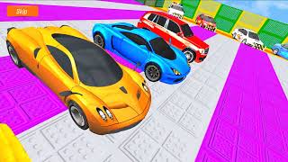 🔥 Impossible Car Stunt - Stunt Racing Gameplay 😍 screenshot 5