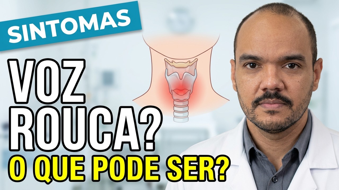 🚨 VOZ ROUCA – O QUE PODE SER? Quando devo me preocupar com esse sintoma ...
