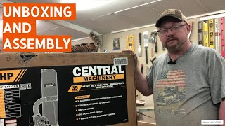 Harbor Freight Dust Collector Unboxing & Assembly