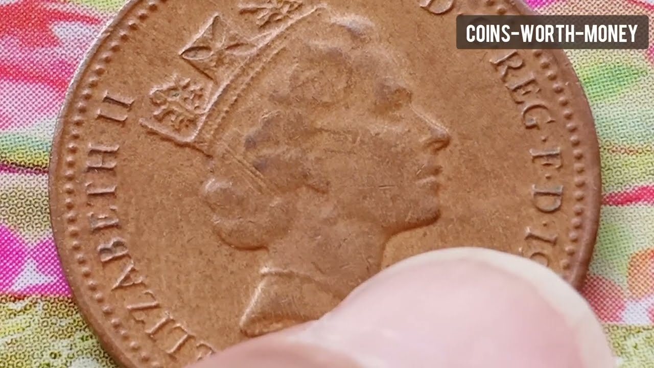 New Penny 1988 Queen Elizabeth II Rare Error Coin - YouTube