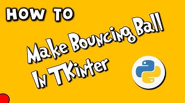 📌 Bouncing Ball in TKinter # Python 📌