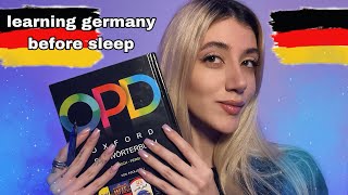 asmr| Learning 200 German words before sleep 💤
