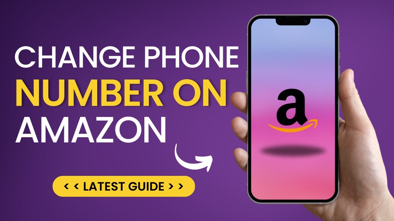how-to-change-phone-number-on-amazon-account-youtube