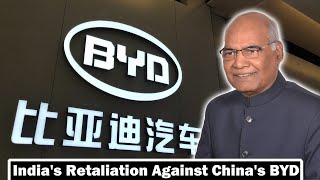 BYD was fined 730 million for selling 1960 cars, Indias revenge is very harsh