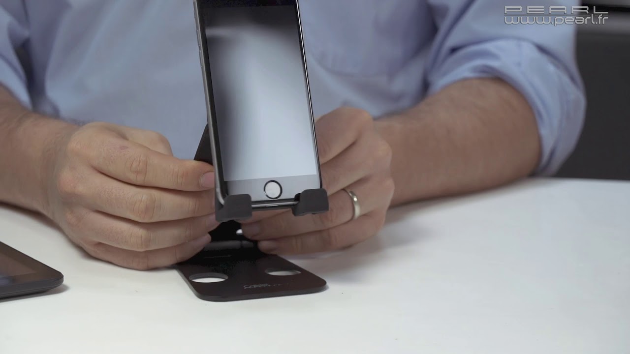 SUPPORT SMARTPHONE POUR BUREAU OU TABLE   PEARLTVFR