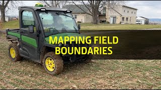 Mapping Field Boundary Lines