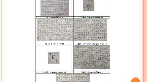 DIP62   Opening and Closing Hit or Miss Morphological Algorithms