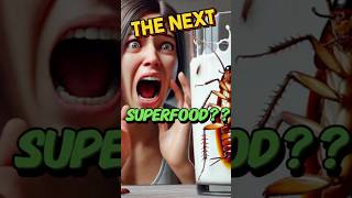 Would You Drink Cockroach Milk? The Next Superfood?! 🪳🥛 #Superfood #WeirdFacts #healthhumor