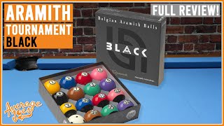 Aramith Tournament Black Pool Balls - FULL REVIEW!