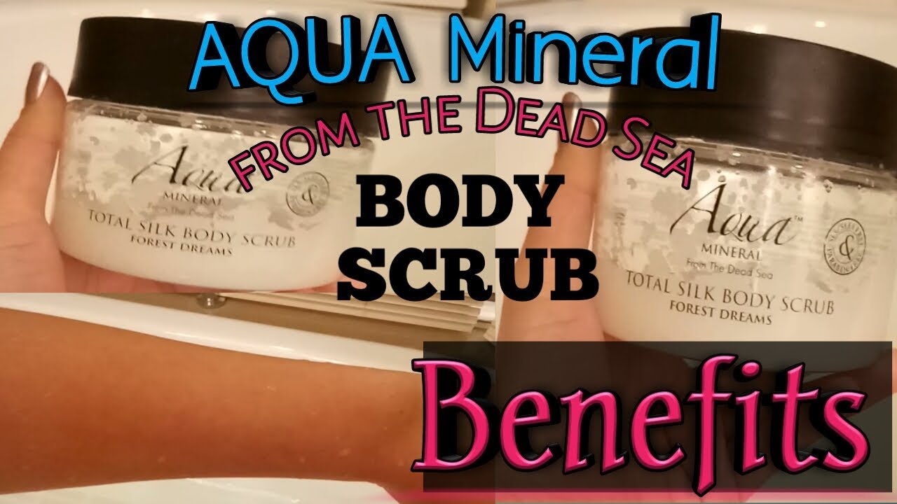 How to apply AQUA MINERAL  From The Dead Sea TOTAL SILK BODY SCRUB /REVIEW