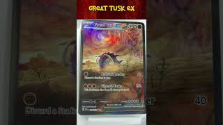 Great Tusk ex from Scarlet & Violet. #greattuskex #pokemon #pokemontcg