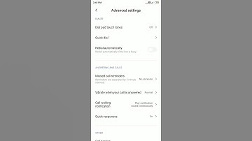 Vibrate (on or off) when your call is answered #mobile #setting #vibration 👍👍👍