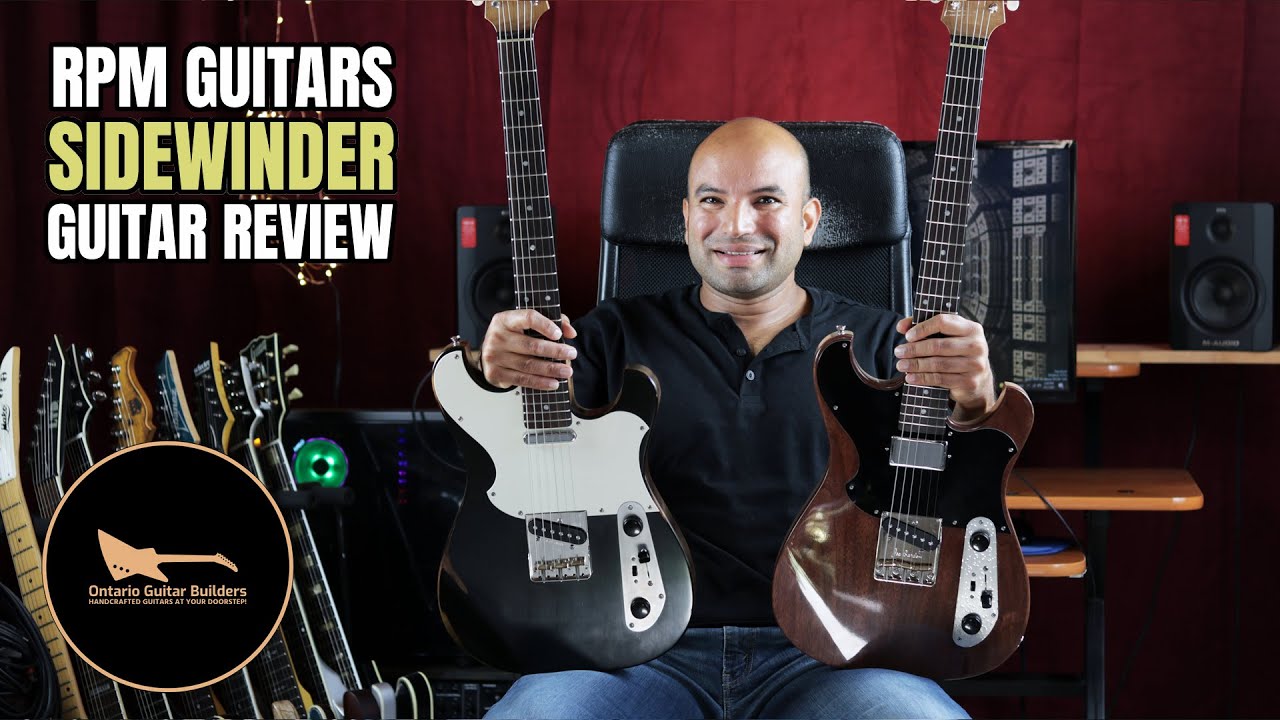 Ontario Guitar Builders - RPM Guitars - RPM Sidewinder Guitar Review