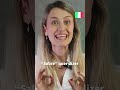 PALAVRAS ITALIANAS QUE NÃO SÃO O QUE PARECEM ! | Italiano para iniciantes #shorts