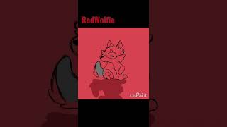 Chibi Werewolf #drawwithme #ibispaintx #redwolfie #fypシ゚ #viral #chibi #anime #drawing #art