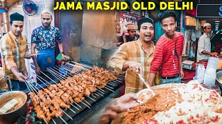 Famous Old Delhi Street Food for Ramadan Sehri | Qureshi Kabab, Mohabbat Ka Sharbat, Aslam Chicken