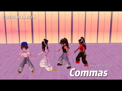 ‘GIRLZETTE - “Commas” choreography Practice video 