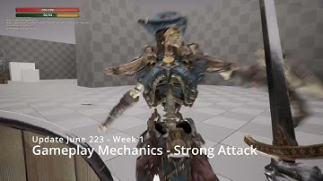 Citizen Pain | First Person Action Prototype in Unreal Engine 5 | Strong Attack