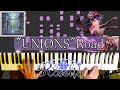 [Piano-FULL]"UNIONS"Road/Roseliaをピアノで弾いてみた! 【バンドリ◆耳コピ】[BanG_Dream☆Piano Arrange]