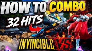 Beginner To Pro: How to do Combos in INVINCIBLE VS
