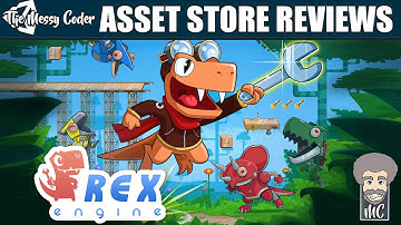 Unity Asset Reviews - Rex Engine 2D Advanced Game Engine by Sky Tyrannosaur