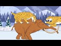 Mammoth vs sabertooth tiger  dc2 animation