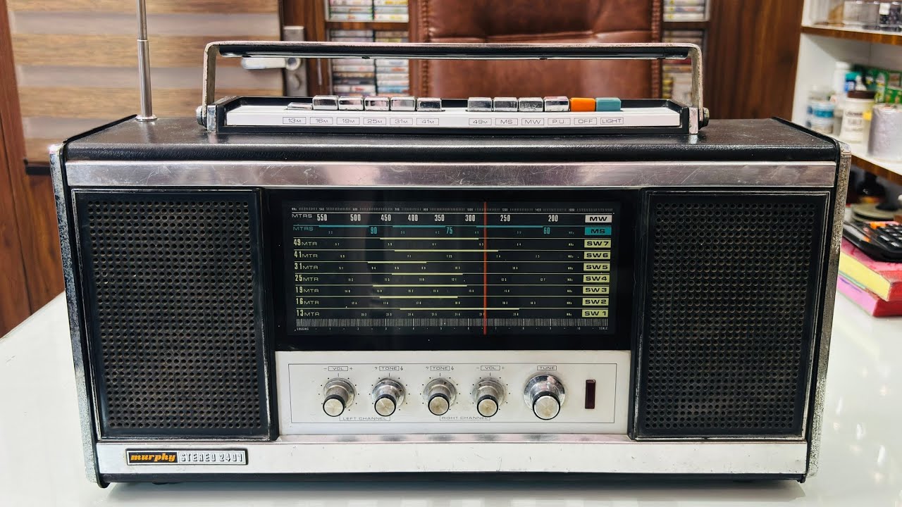 Murphy stereo 2401 Old radio 9 bands for sale #trending #radio