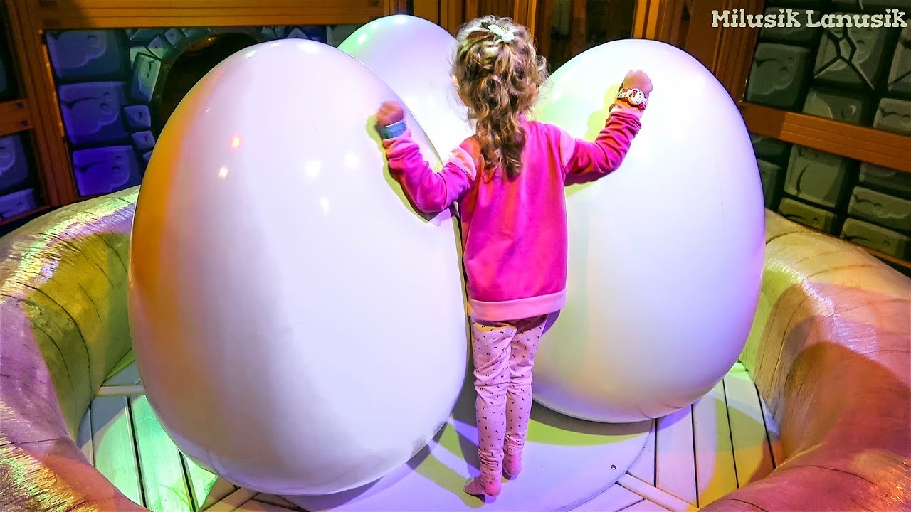 ANGRY BIRDS Fun Playground for kids with Milusik Lanusik - YouTube
