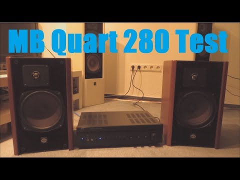 Mb Quart 280 Soundcheck Youtube