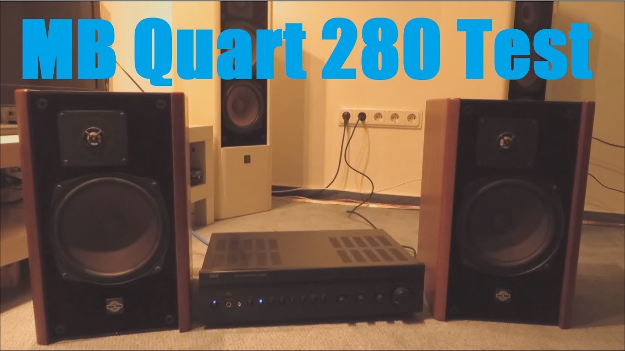 Mb Quart 280 Soundcheck Youtube