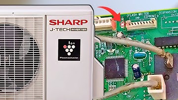 Fix Sharp AC UVW Fan Error: Decoding Blinking Lights in Circuit!