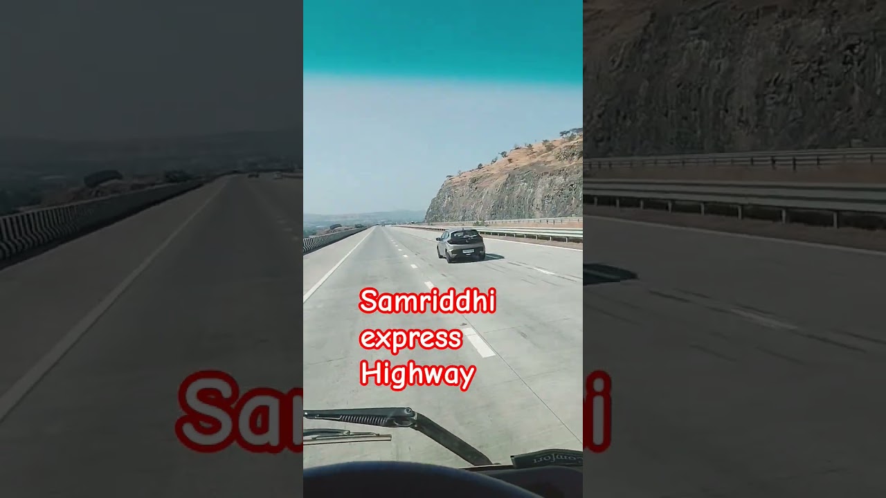 samriddhi express Highway Mumbai #transport Nagpur