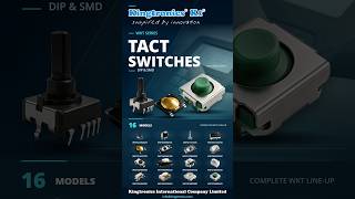 16 Tact Switches in 40 Seconds — Which One Would You Choose? #Shorts