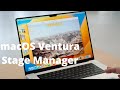 macOS Ventura Stage Manger in Action