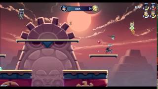 Funny Brawlhalla 2v2 bomb kill