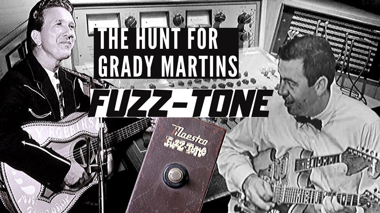 The Hunt for Grady Martin's FUZZ TONE History of the first Fuzz Pedal YouTube
