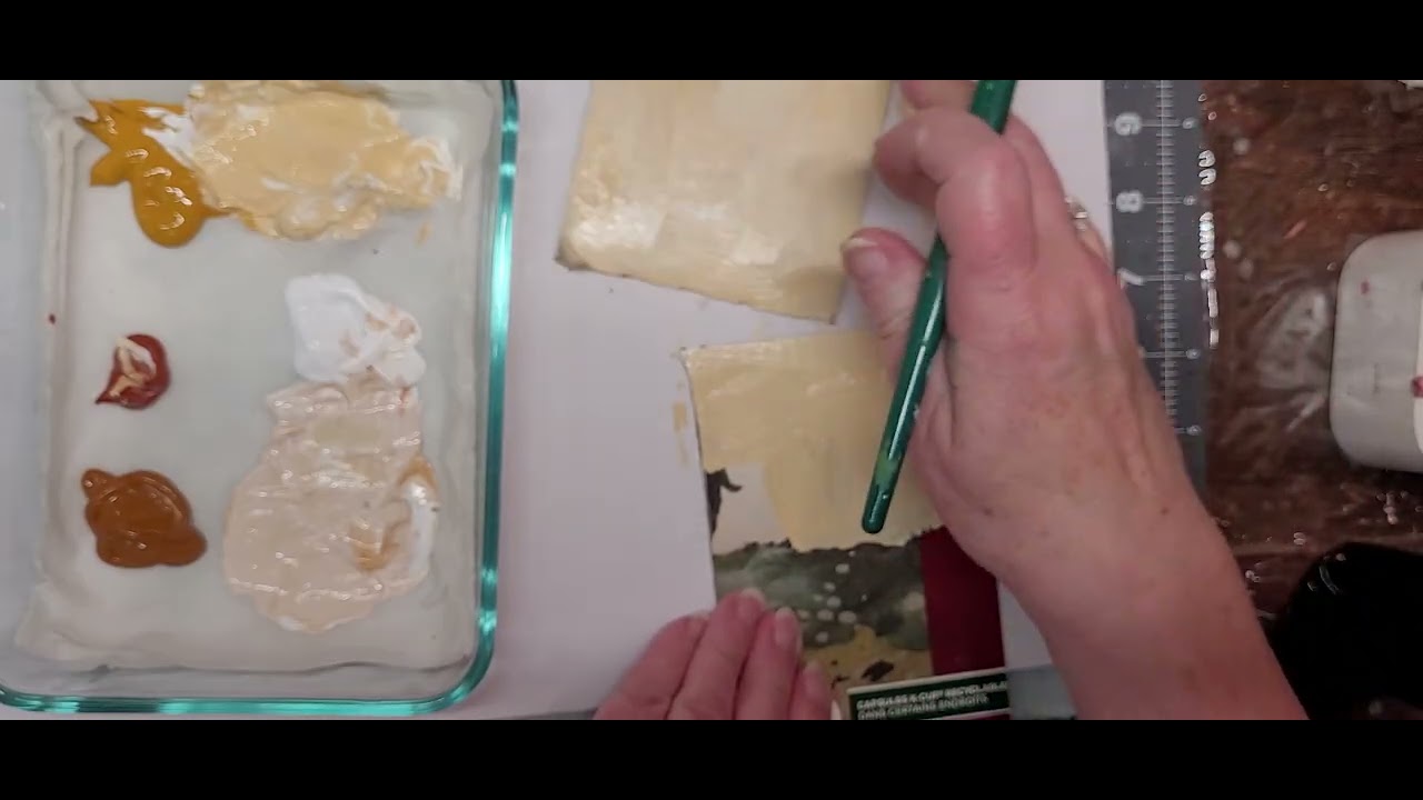 УРОК Часть 1 - Вдохновляющий дневник из бросовых материалов без шитья #junkjournal #artinspiratio...