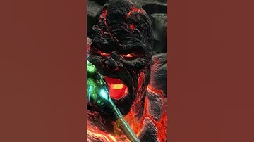 Kratos Kill Perses The Volcano Titan - God of War 3