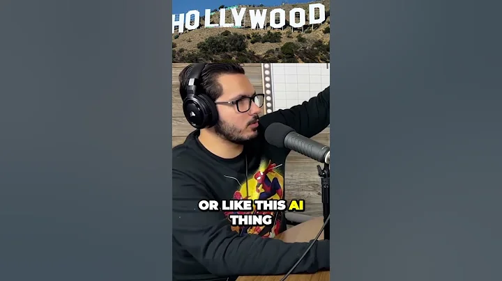 Hollywood wants to replace actors with AI ? #podcast