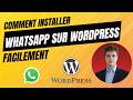AJOUTER WHATSAPP SUR WORDPRESS : Le Tuto Elementor 2026 (21/30)